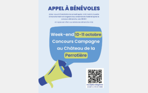 Concours Campagne : nous avons besoin de bénévoles