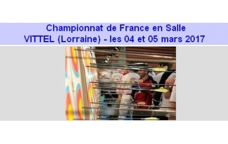 Loïc au Championnat de France Salle