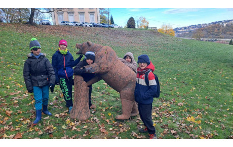 Découverte du parcours au château de la Perrotière